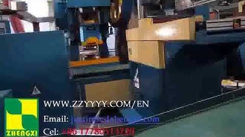 Automatic kitchen cookware  production line working video