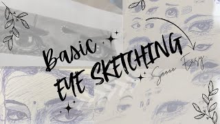 Basic Eye Sketching For Beginners...
