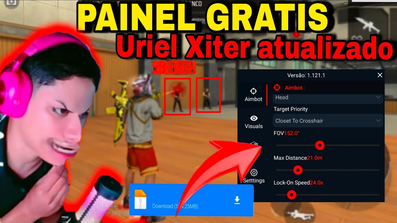 PAINEL URIEL XITER GRATIS ANT BAN 😱 ATUALIZADO FF PAINEL AIMBOT NOVO HACK HS LINK DIRETO