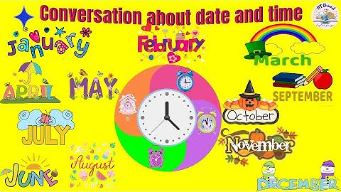 NGÀY THÁNG NĂM trong Tiếng Anh l Time in english with pictures #htvocabulary #educationalvideo
