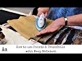 ** Learn How To ** Alter Fabrics using Paints & Transfoils with Mary McIntosh | Mixed Media Artist