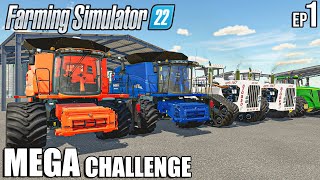 MEGA Challenge | Farming Simulator 22 Timelapse | Episode 1