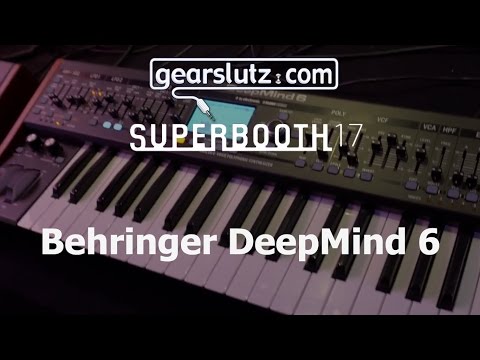 Behringer Deepmind 6 audio @ SB17