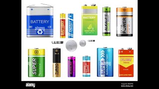 Type of Batteries / Accus انواع البطاريات القابلة للشحن وغير قابلة للشحن