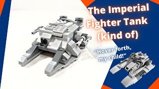 Small Imperial Tank based on the Republic Fighter Tank | Lego Star Wars MOC Showcase