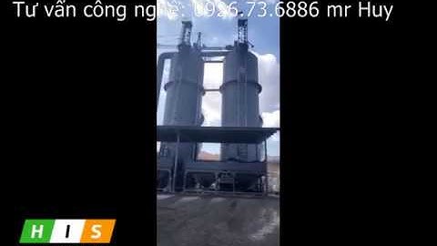 Lò nung vôi công nghệ cao mới