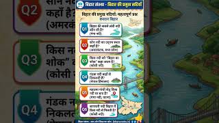 Indian geography bihar ki Pramukh nadi #staticgkbykhansir #bpsc #upsc #gk #ssc #vairalvideo #bihar