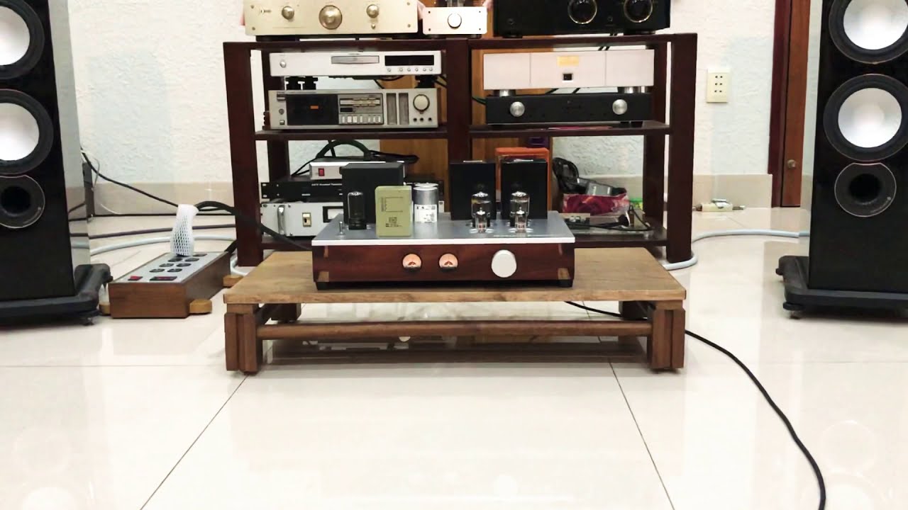 Western tube 374A S.E amp 1.5watt/ch - Monitor Audio RX8