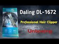 Daling DL-1672 Professional Hair Clipper Unboxing | LCD Display | USB Charging Type-C