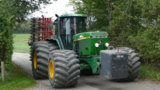 John Deere 4755 Gets The Job Done w/ 6Meter Horsch Cruiser & HUGE Tires | DK Agriculture