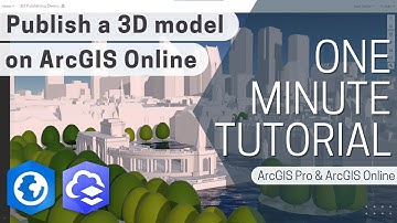 How to Publish a 3D Model on ArcGIS Online in Just ONE Minute!