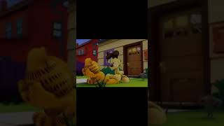 Garfield Getting Muscles