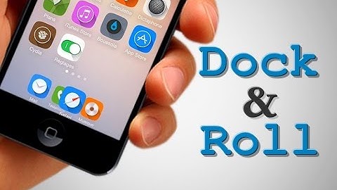 Dock&Roll : A whole new intuitive, Creative Dock experience ! for iOS 7 / 8