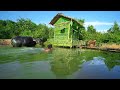 Building The Most Luxury Bamboo Villa House On Water