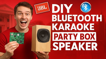 DIY Bluetooth Party Box Speaker/DIY Karaoke Speaker.