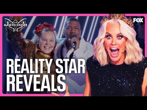 Top 10 Reality Star Unmasked Reveals | Seasons 1 - 9 | The Masked Singer