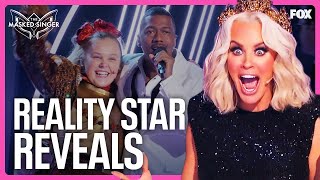 Top 10 Reality Star Unmasked Reveals | Seasons 1 - 9 | The Masked Singer