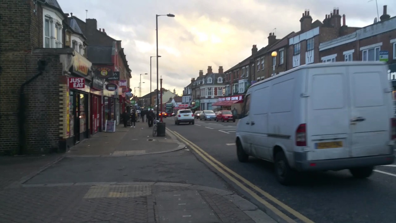 My walk to downtown Enfield London, England 3/22/17 YouTube