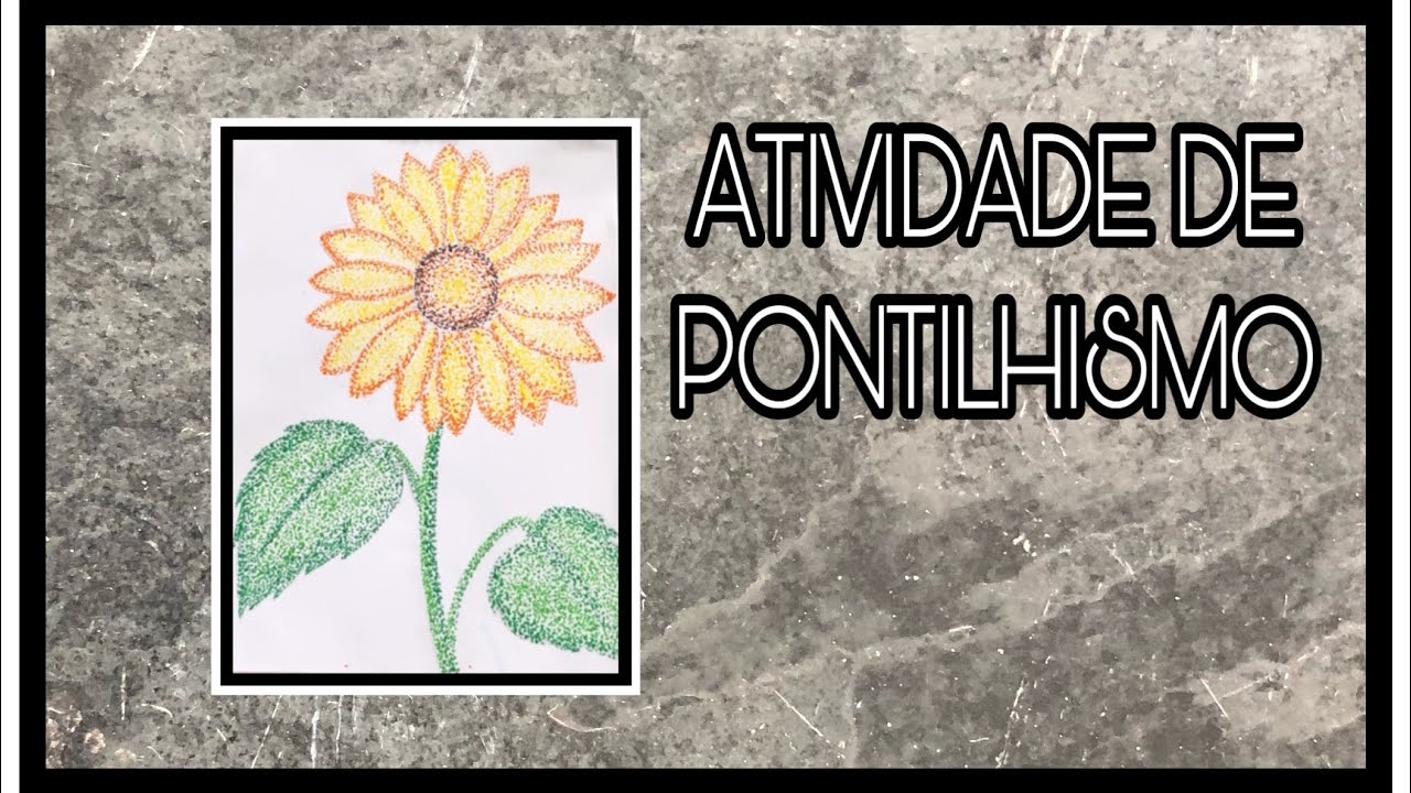 Pontilhismo O Que Como Fazer Desenhos Para Colorir Simple