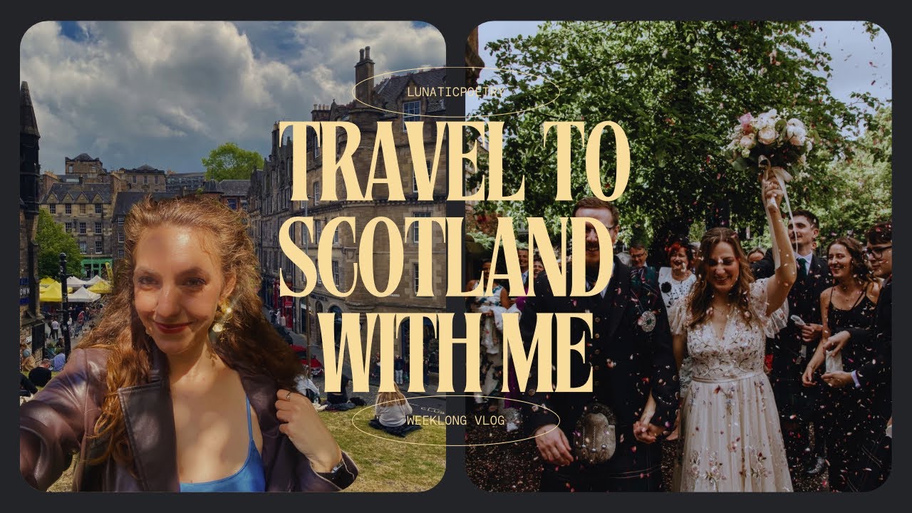 Back to Scotland After 12 years ✈️ | Solo travel + Destinantion Wedding Vlog 💍