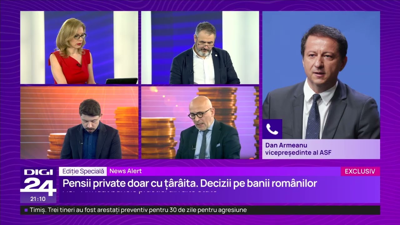 Ediție specială. ASF, explicații despre noile modificări la legea pensiilor private