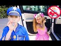 Diana và Roma Chơi Cảnh sát và học cách tuân theo các quy tắc cư xử dành cho trẻ em