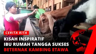 Keren! Hanya Modal Rp3 Juta Seorang Ibu Beternak Kambing Etawa, Kini Miliki 100 Ekor | tvOne