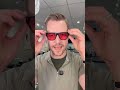 Luxury Eyewear Art: Lucas de Stael Zeppelin 04 Special with Custom Fire Red Lenses