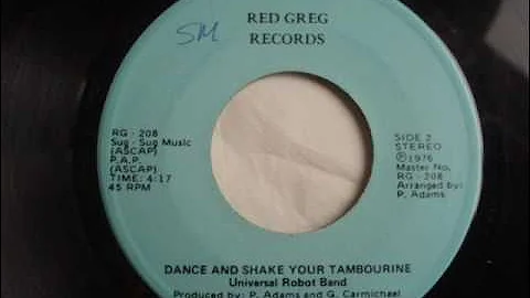 Universal Robot Band  Dance and Shake Your Tambourine  1976