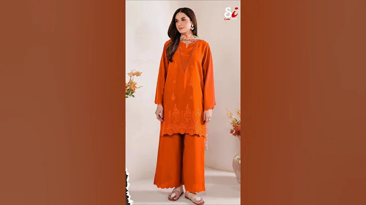 Jazmin lawn 3Pc 90/70 || Front Embroided Cutwork || Voil Lawn Printed Duppta #jazmín #sicollection