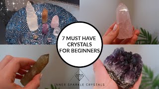 TOP 7 MUST HAVE CRYSTALS | CRYSTALS FOR BEGINNERS | Home with Hanna