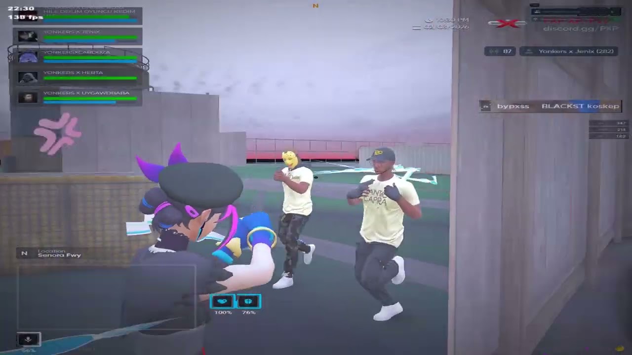 Yonkérs vs NONWLP1CLERİ #mdrp #pxp #yonkers