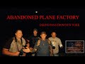 (ABANDONED HAUNTED PLANE FACTORY) TAKING FANS TO EXPLORE,  THIS IS ONE SCARY PLACE