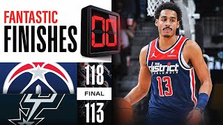 Final 6:15 CLOSE ENDING Wizards vs Spurs 👀 | January 29, 2024
