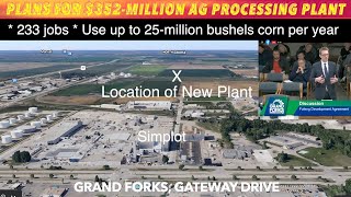 More Details Of $352-Million Ag Processing Plant In Grand Forks Revealed