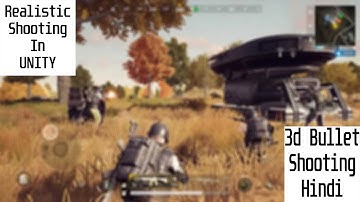 [PART 1/3](Hindi)How to make 3d bullet Shooting In unity | TGC | NDS