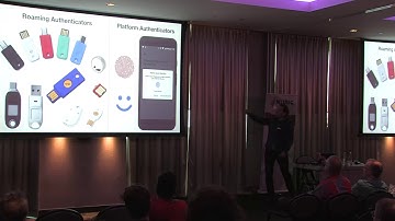 FIDO2 and Web authentication - Joost van Dijk (NLUUG 2019-05-23)