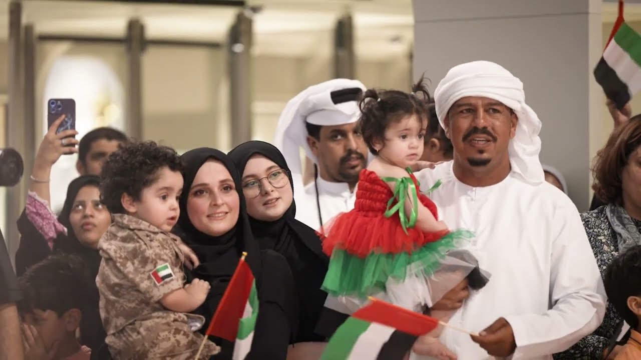 Musical Military Demonstration at Yas Mall