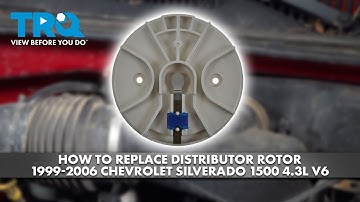 How to Replace Distributor Rotor 1999-2006 Chevrolet Silverado 1500 4.3L V6