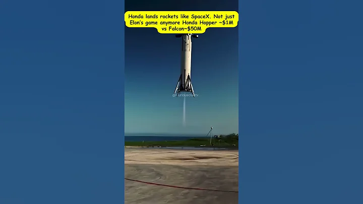 The Cheapest Reusable Rocket Ever Built! 🚀 (Honda vs SpaceX)