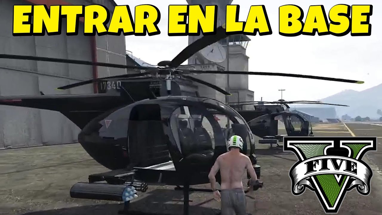 GTA 5 - ¿Cómo Entrar en la Base Militar?💥 - YouTube