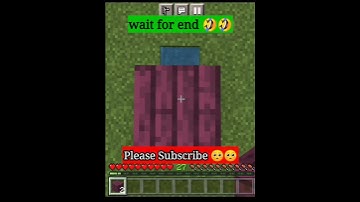 Minecraft: Loop ! This Video Never End....#shorts #minecraft #minecraftshorts #loop #subscribe