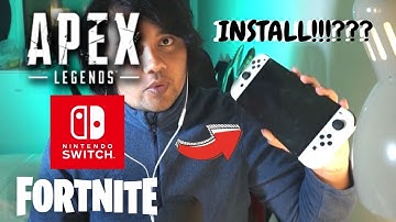 How to install FORTNITE and APEX LEGEND in your NINTENDO SWITCH OLED