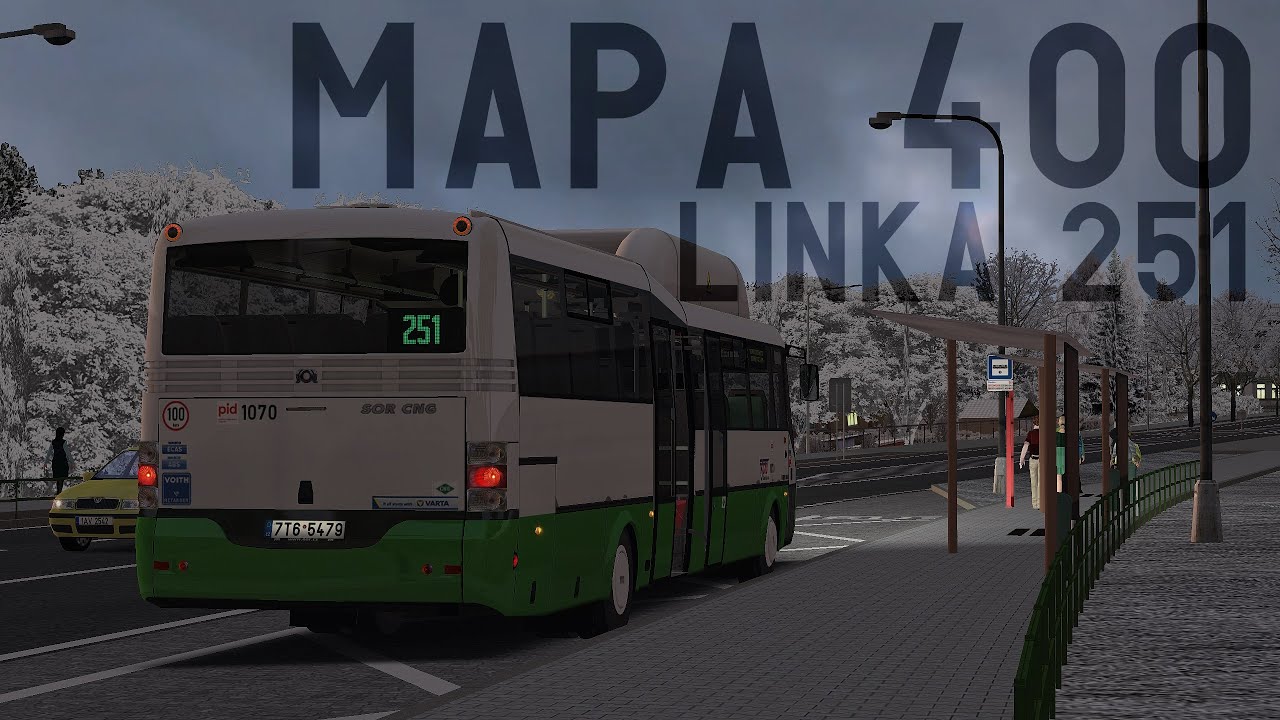 OMSI 2 | Mapa 400 | Linka 251 | SOR CNG 12