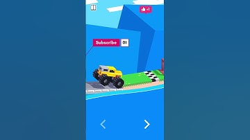 Fancade Gobble Drive Mad Bridge level, #gaming #games #gameplay #game #youtubeshorts #shorts #viral