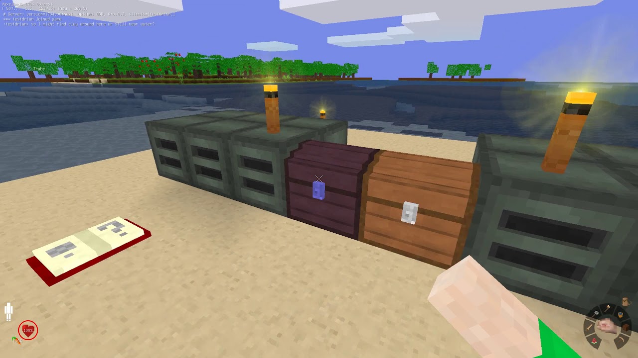 Ich spiele: Voxelands 1704:next - 