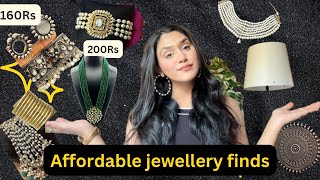 Affordable jewellery finds STARTING from RS130 /Meesho finds/Myntra finds✨