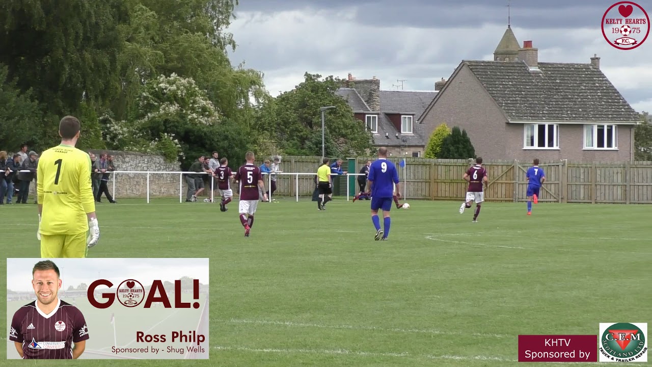 Coldstream v Kelty Hearts The Goals, EOS League Match 26/8/17 YouTube
