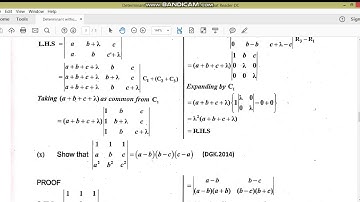 Determinant without expansion//First year//M.Adnan Anwar