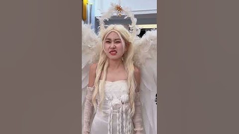 The white angel dances#college #love #funny #shorts